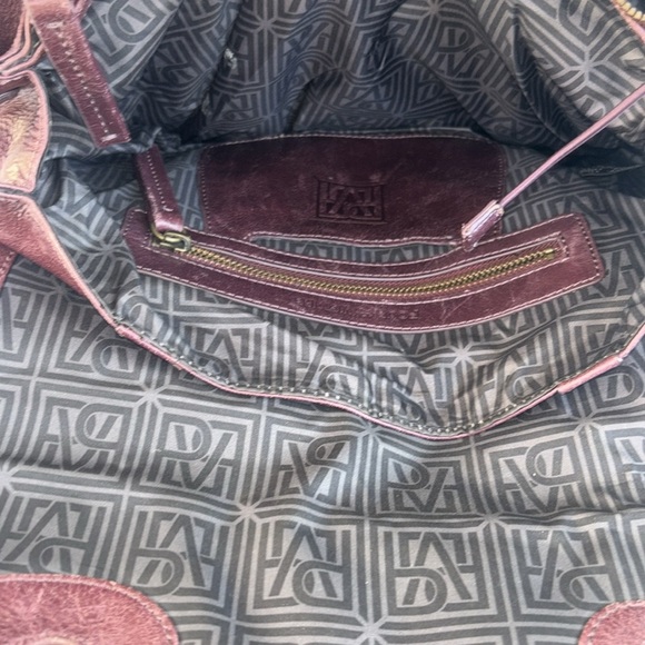 EUC Pour La Victoire Purple Satchel with Structured Design - Picture 6 of 8